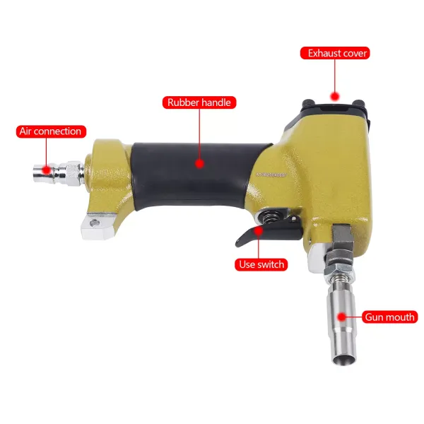 Nail Gun 1170 Pneumatic Decorative Upholstery Tack Gun Pull Pin Gun Tools High-quality Aluminum Alloy Lightweight Trigger Switch